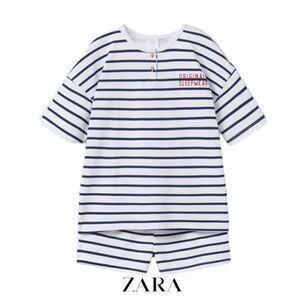 ZARA Kids | Blue | STRIPED HENLEY SET